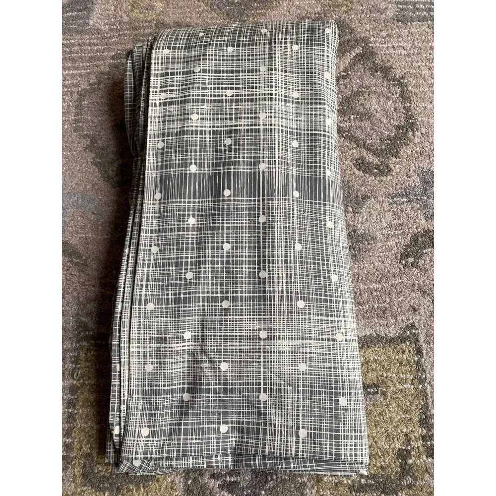 Simple Graphic Lined Dot Bed Duvet Cover